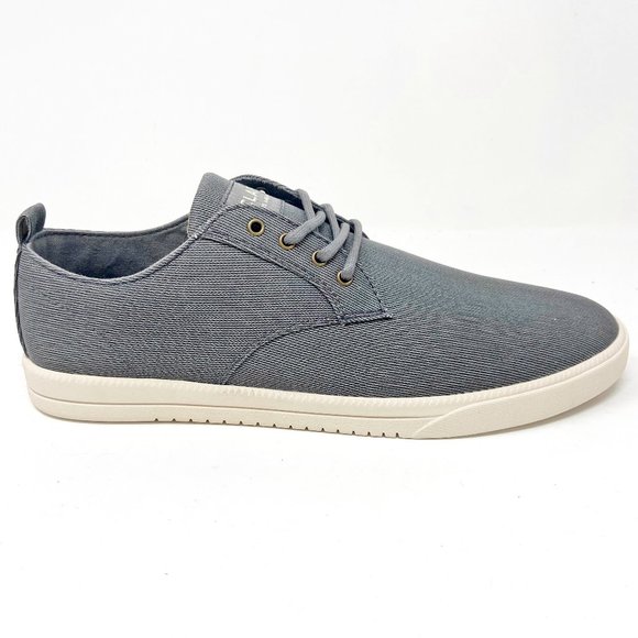 Clae Ellington Textile Charcoal Mens Premium Casual Sneakers - Picture 1 of 5